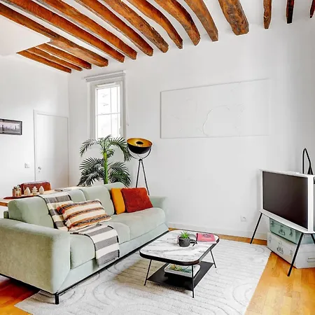 Le Marais & Canal Saint-martin - 1br - Vacation Apartamento