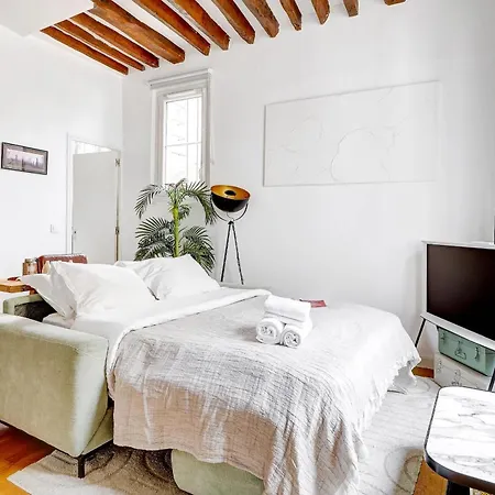 Le Marais & Canal Saint-martin - 1br - Vacation Lägenhet